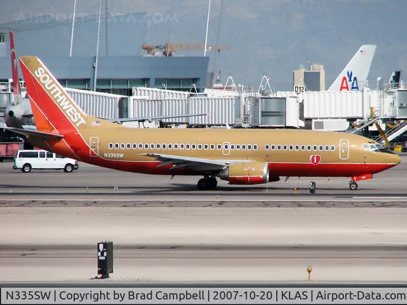 N335SW, 1988 Boeing 737-3H4 C/N 23939, Southwest Airlines / 1988 Boeing 737-3H4