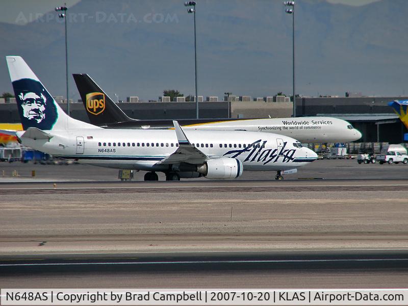 N648AS, 2003 Boeing 737-790 C/N 30662, Alaska Airlines / Boeing 737-790