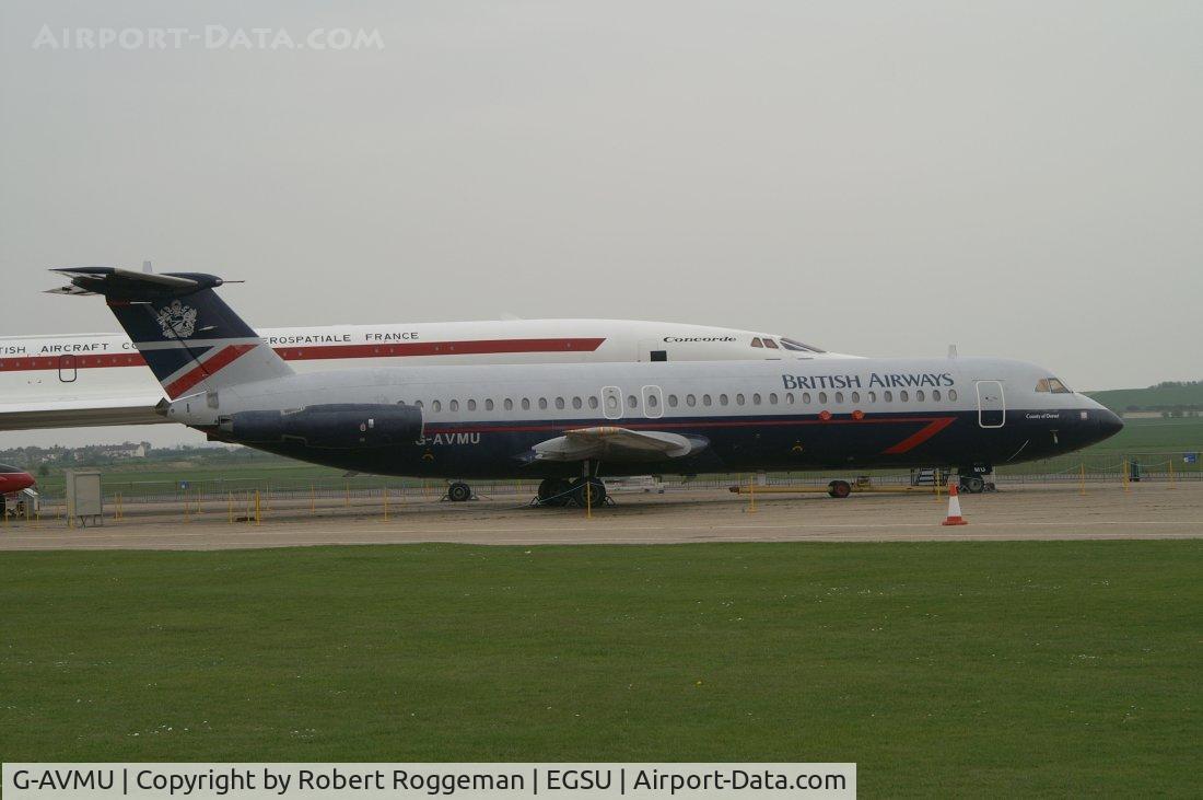 G-AVMU, 1968 BAC 111-510ED One-Eleven C/N BAC.148, British Airways.County of Dorset.Preserved.