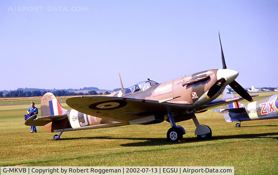 G-MKVB, 1942 Supermarine 349 Spitfire LF.Vb C/N CBAF.2461, BM597.317 Polish Squadron.