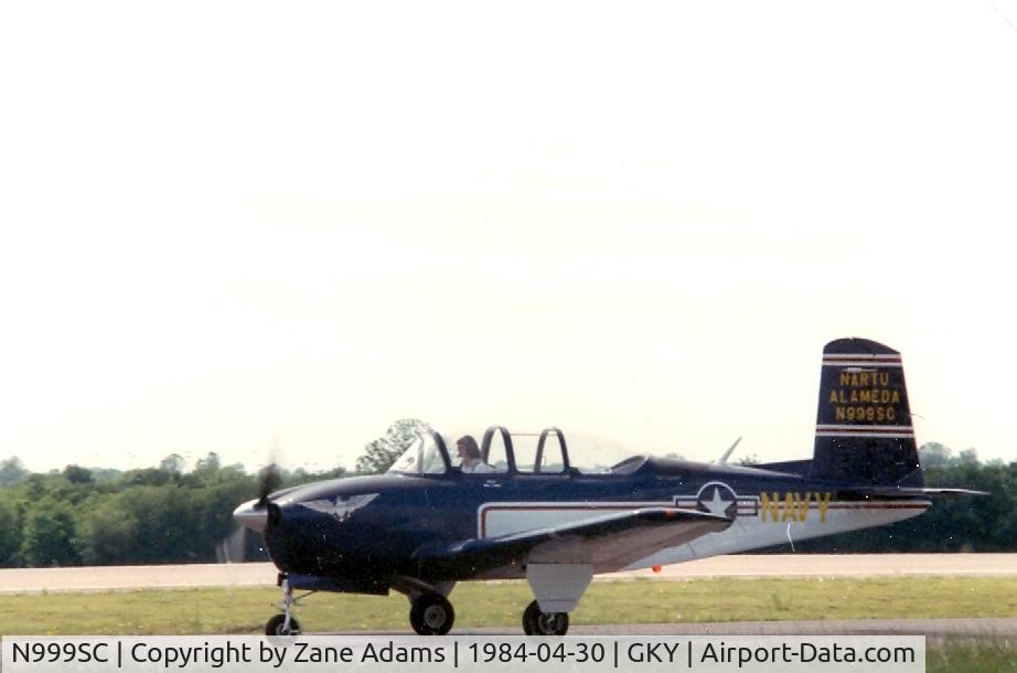 N999SC, 1953 Beech T-34A (A45) Mentor Mentor C/N G-306, At Arlington Muni