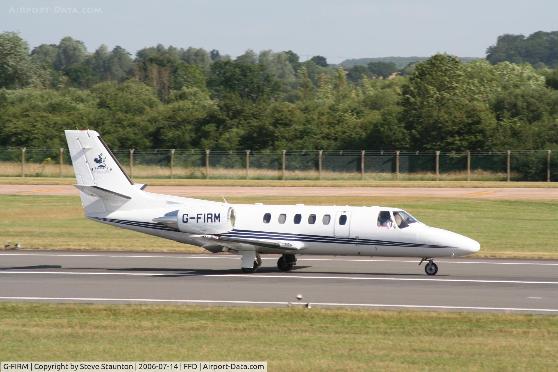 G-FIRM, 2000 Cessna 550B Citation Bravo C/N 550-0940, Royal International Air Tattoo 2006