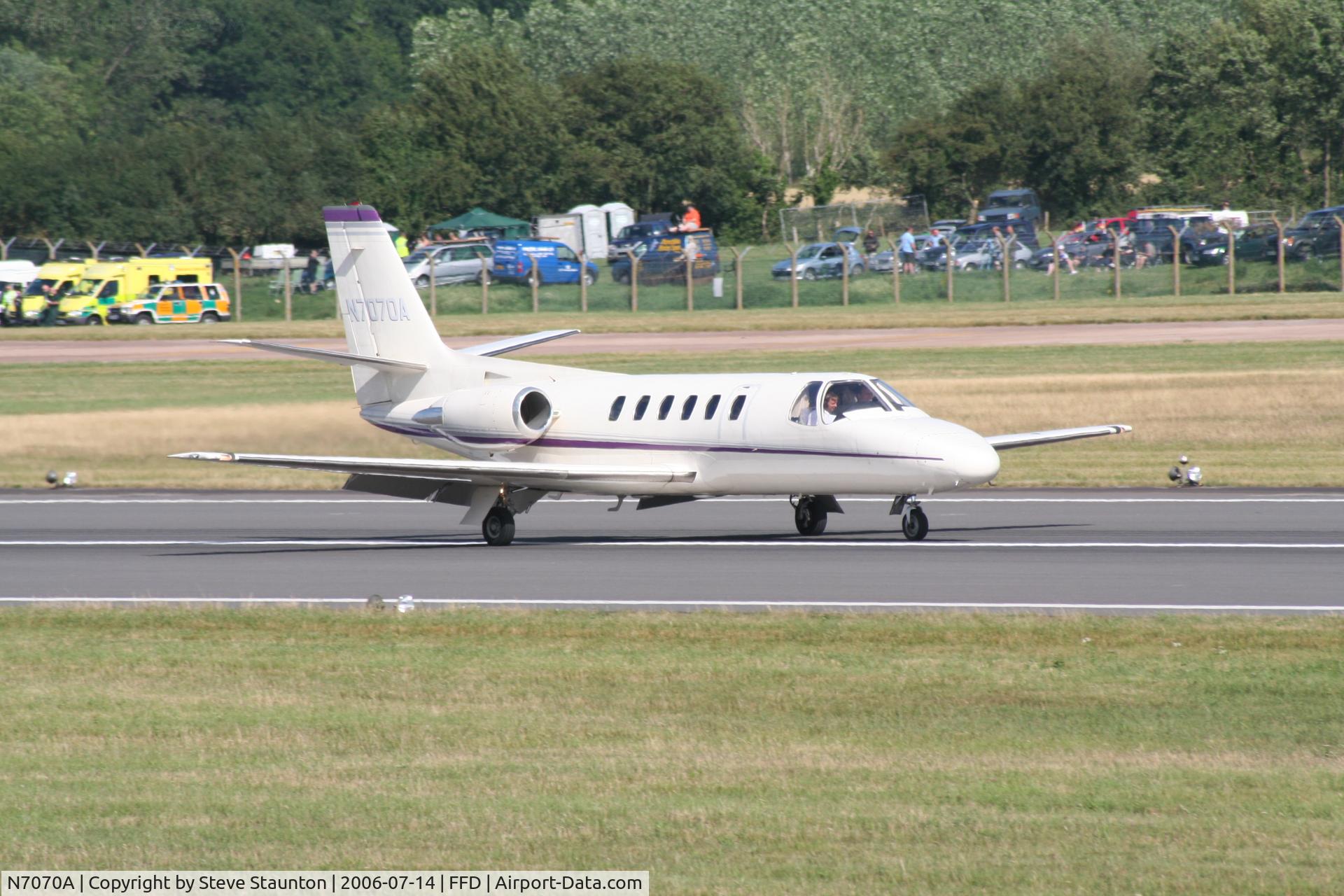 N7070A, 1985 Cessna S550 Citation IIS C/N S550-0068, Royal International Air Tattoo 2006