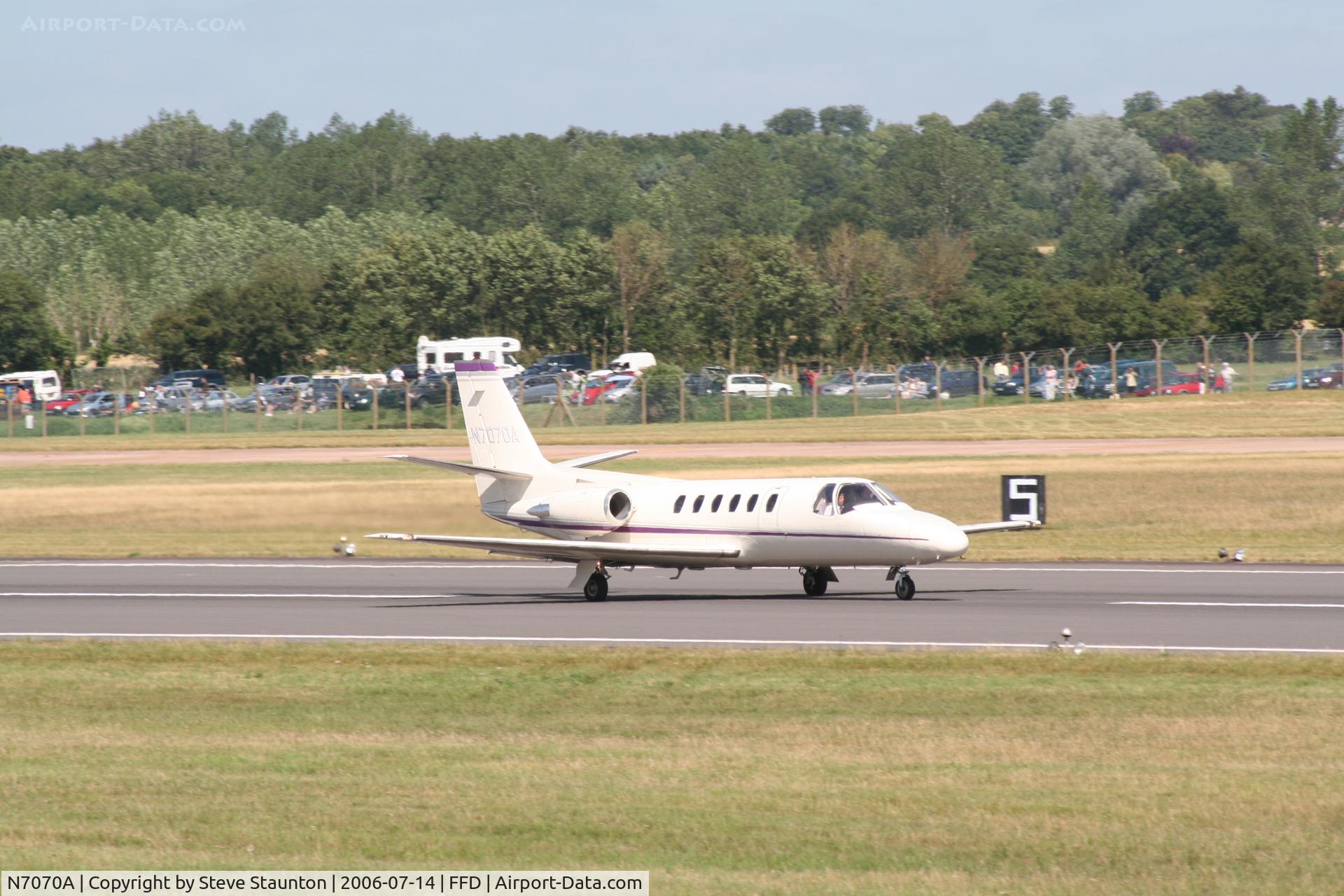 N7070A, 1985 Cessna S550 Citation IIS C/N S550-0068, Royal International Air Tattoo 2006