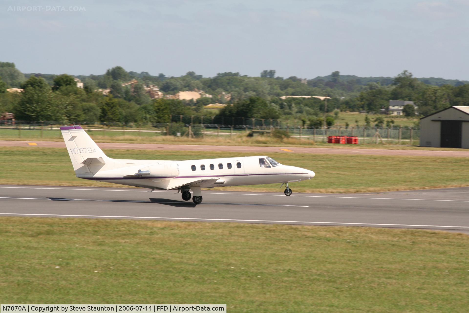 N7070A, 1985 Cessna S550 Citation IIS C/N S550-0068, Royal International Air Tattoo 2006