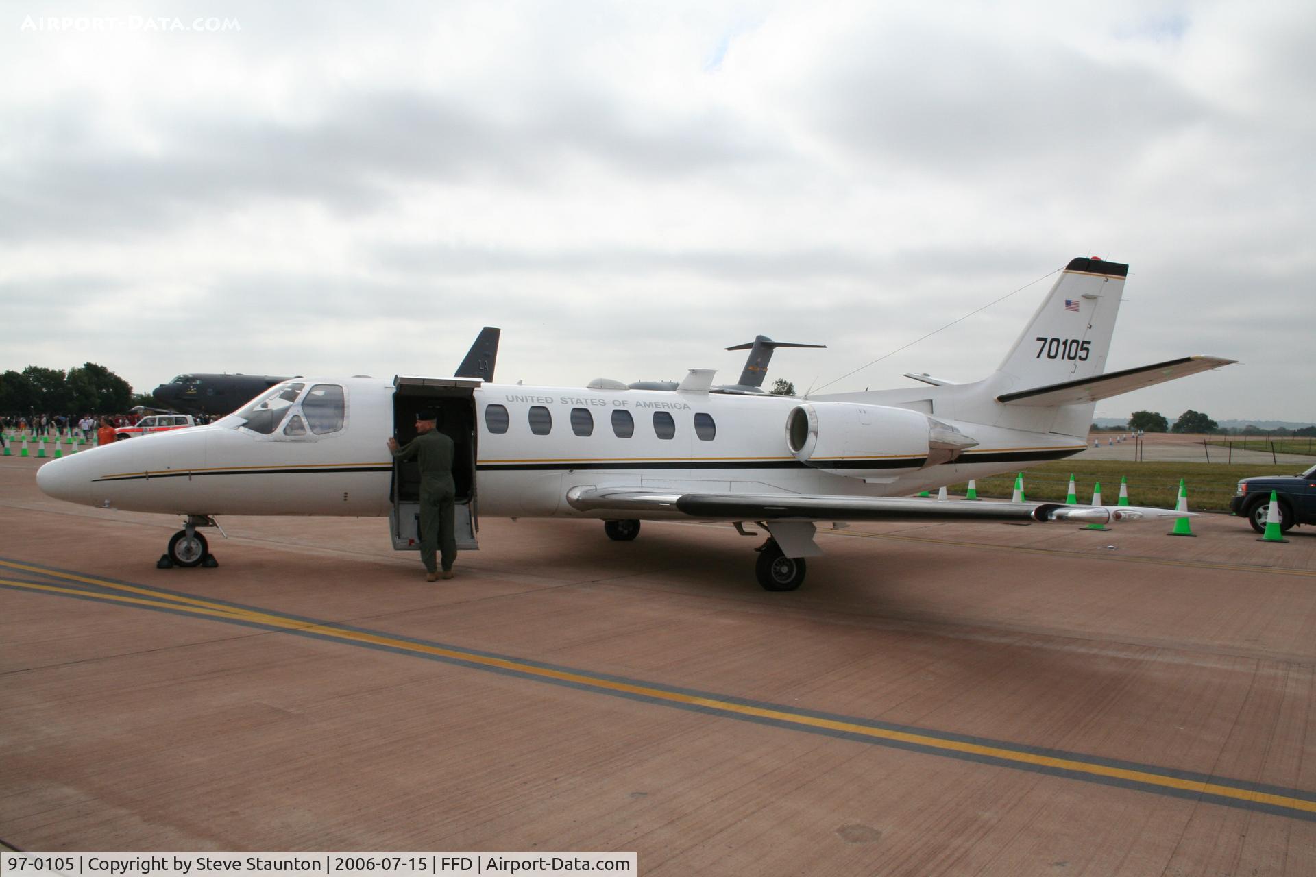 97-0105, 1997 Cessna UC-35A Citation Ultra C/N 560-0472, Royal International Air Tattoo 2006