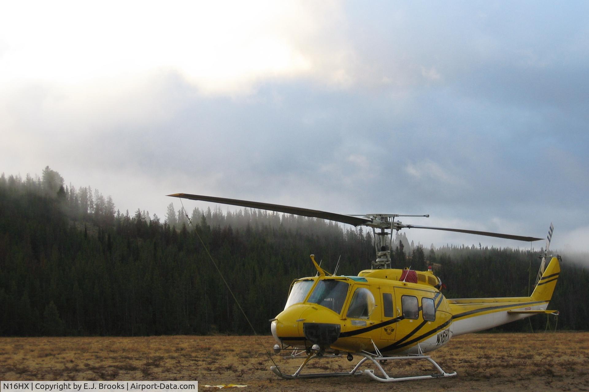 N16HX, 1979 Bell 205A-1 C/N 30293, N16HX On Fire Duty
