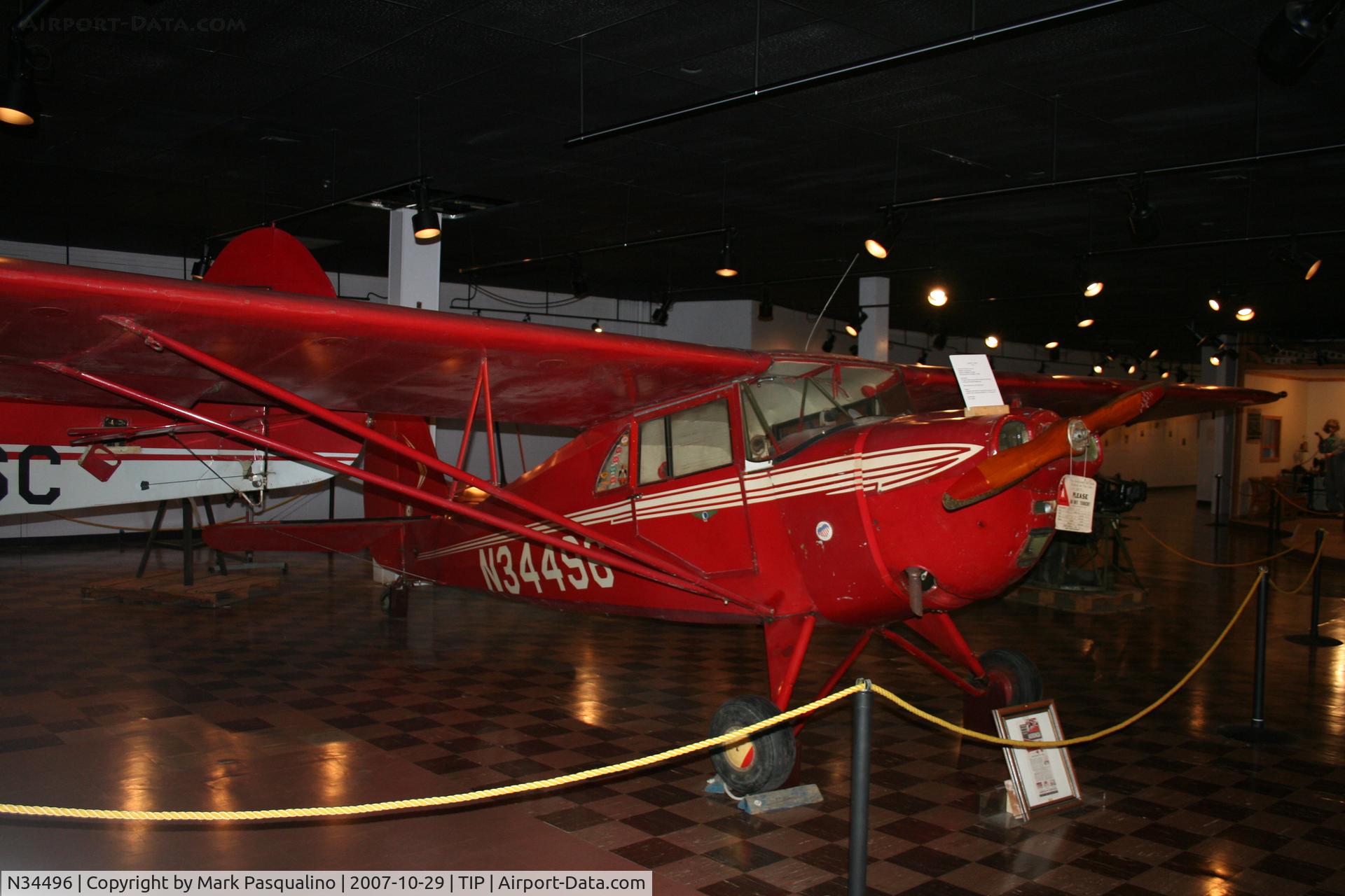 N34496, 1941 Aeronca 65-LB C/N L-14881, Aeronca 65-LB