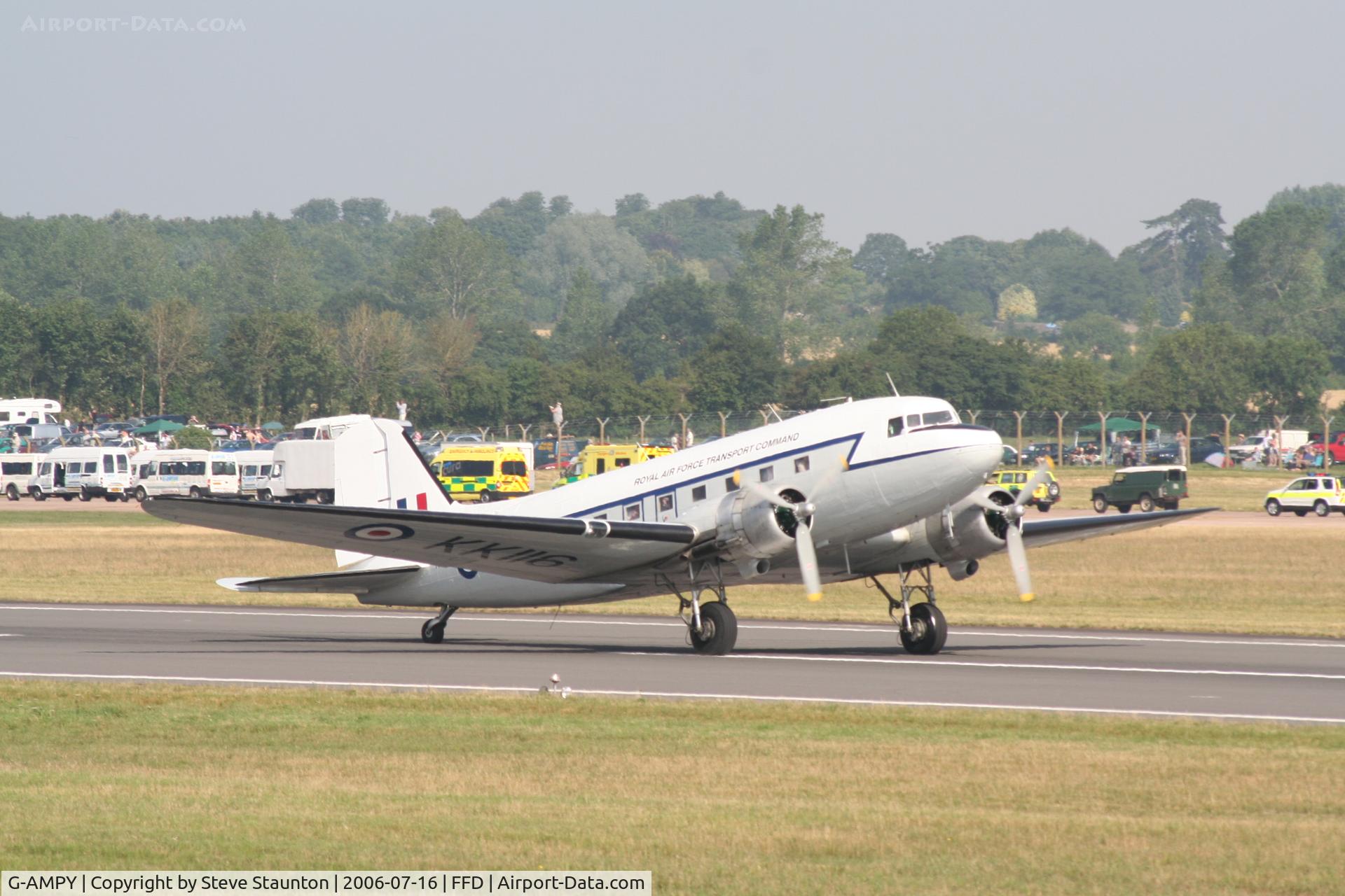 G-AMPY, 1944 Douglas C-47B-15-DK Dakota 4 C/N 26569, Royal International Air Tattoo 2006