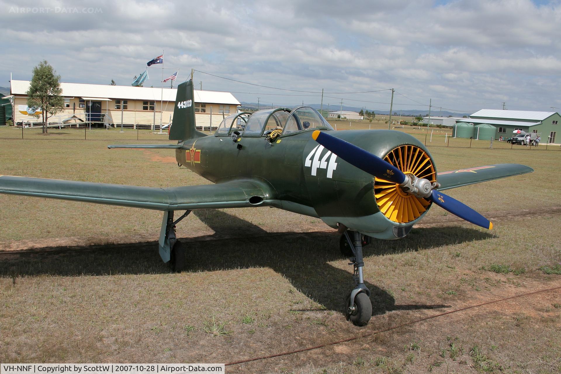 VH-NNF, 1989 Nanchang CJ-6A C/N 4432023, image taken at Watts Bridge Memorial airfield