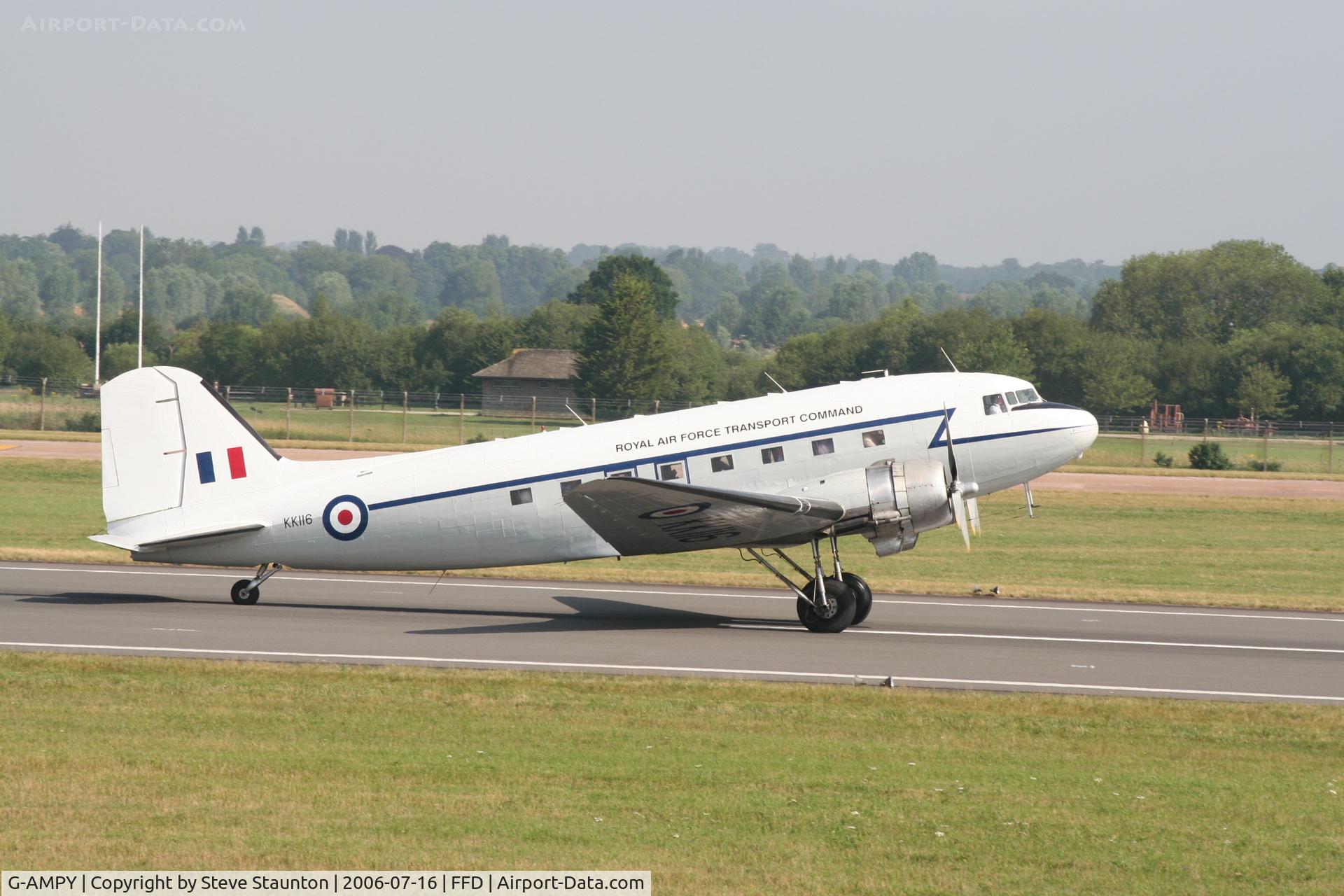 G-AMPY, 1944 Douglas C-47B-15-DK Dakota 4 C/N 26569, Royal International Air Tattoo 2006