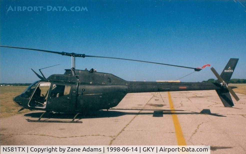 N581TX, 1969 Bell OH-58A Kiowa C/N 40574, Texas Air Command OH-58A