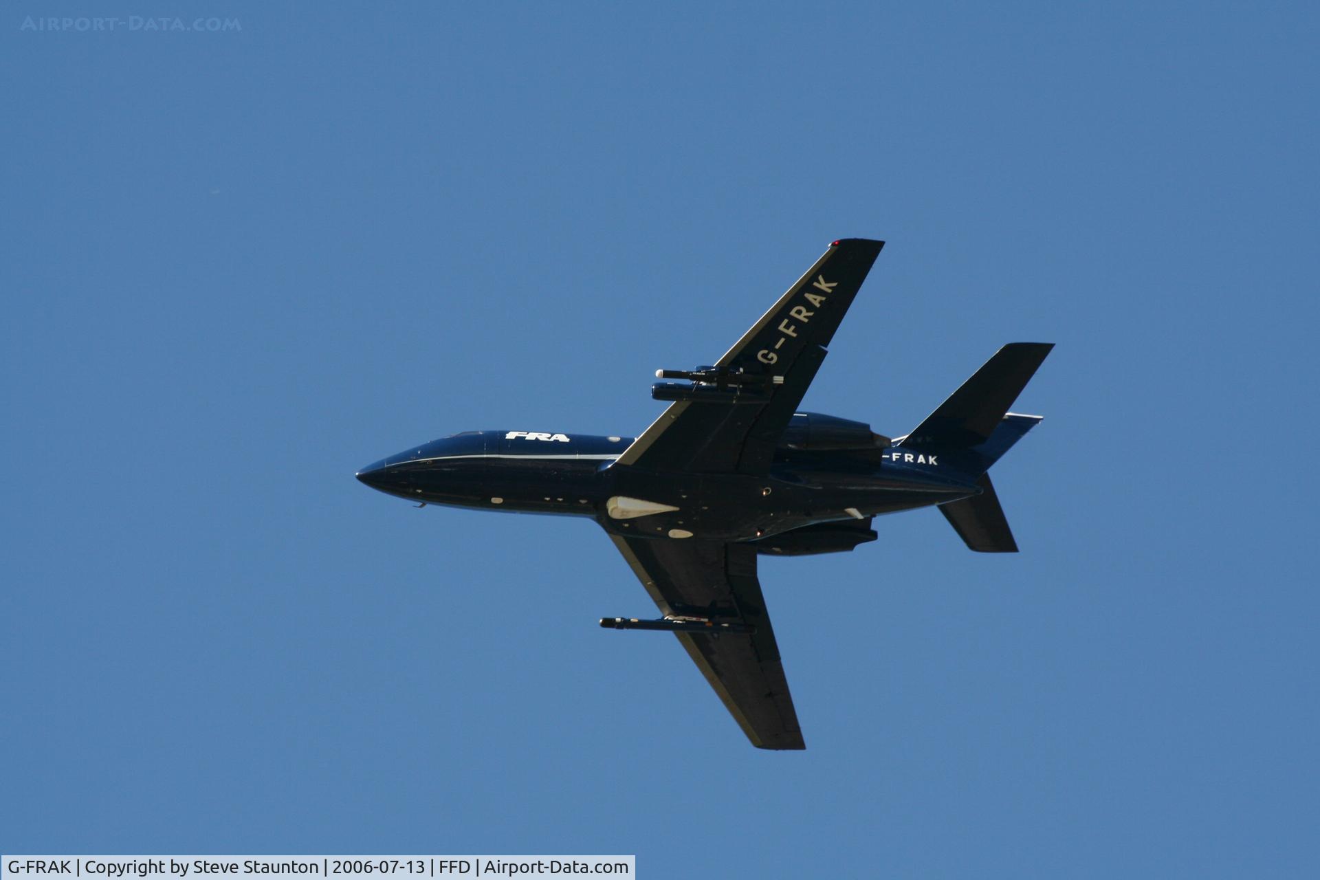 G-FRAK, 1969 Dassault Falcon 20D C/N 213, Royal International Air Tattoo 2006