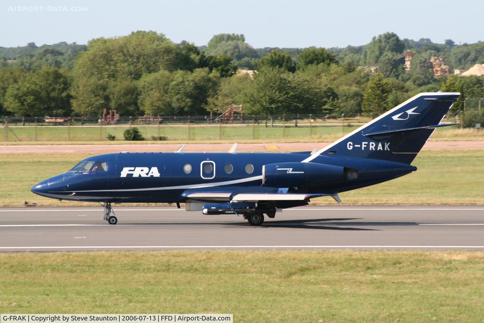 G-FRAK, 1969 Dassault Falcon 20D C/N 213, Royal International Air Tattoo 2006