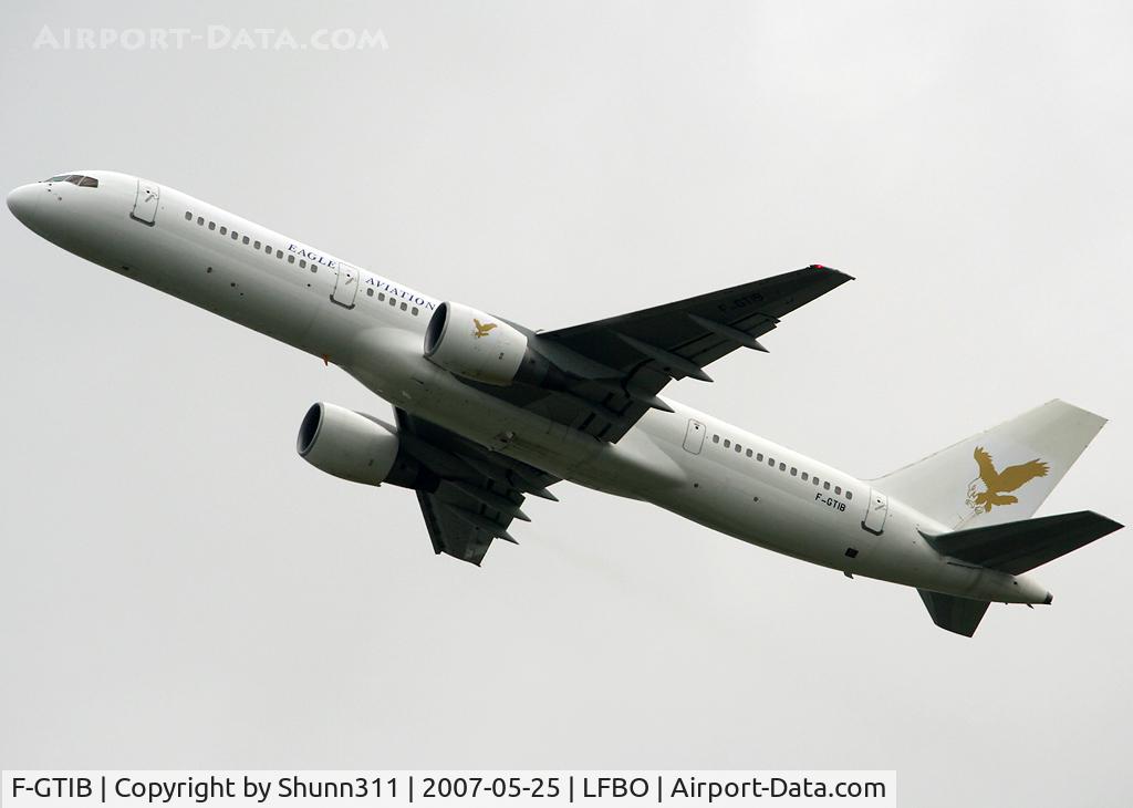 F-GTIB, 1992 Boeing 757-2Q8 C/N 25131, On take off