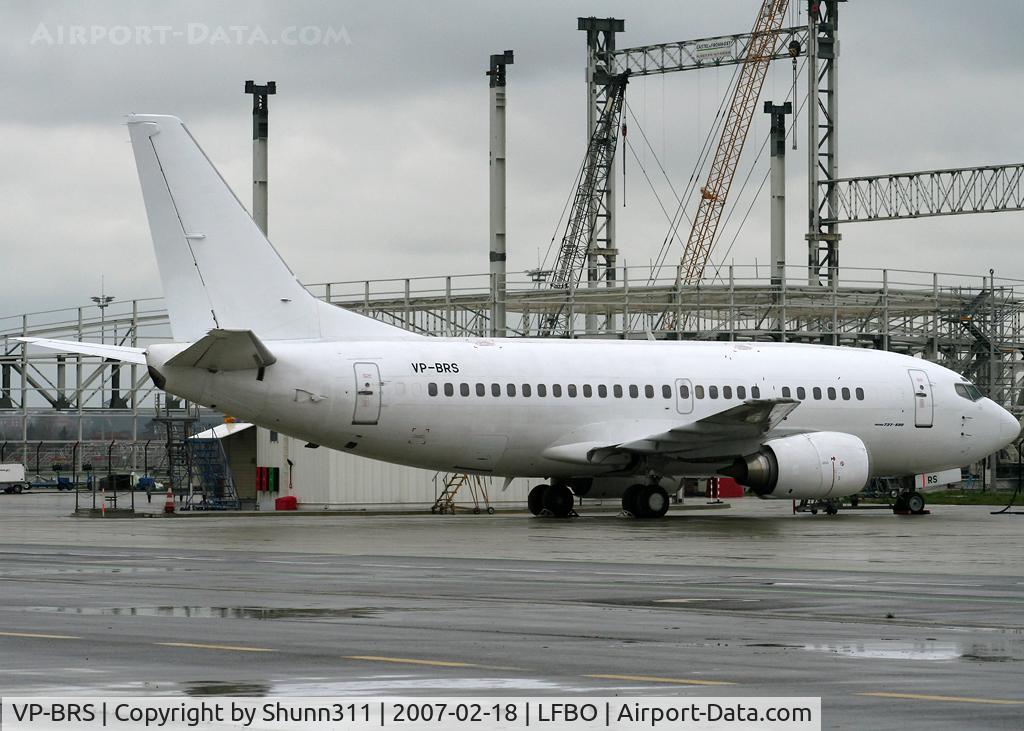 VP-BRS, 1991 Boeing 737-528 C/N 25231, Parked on Air France facility