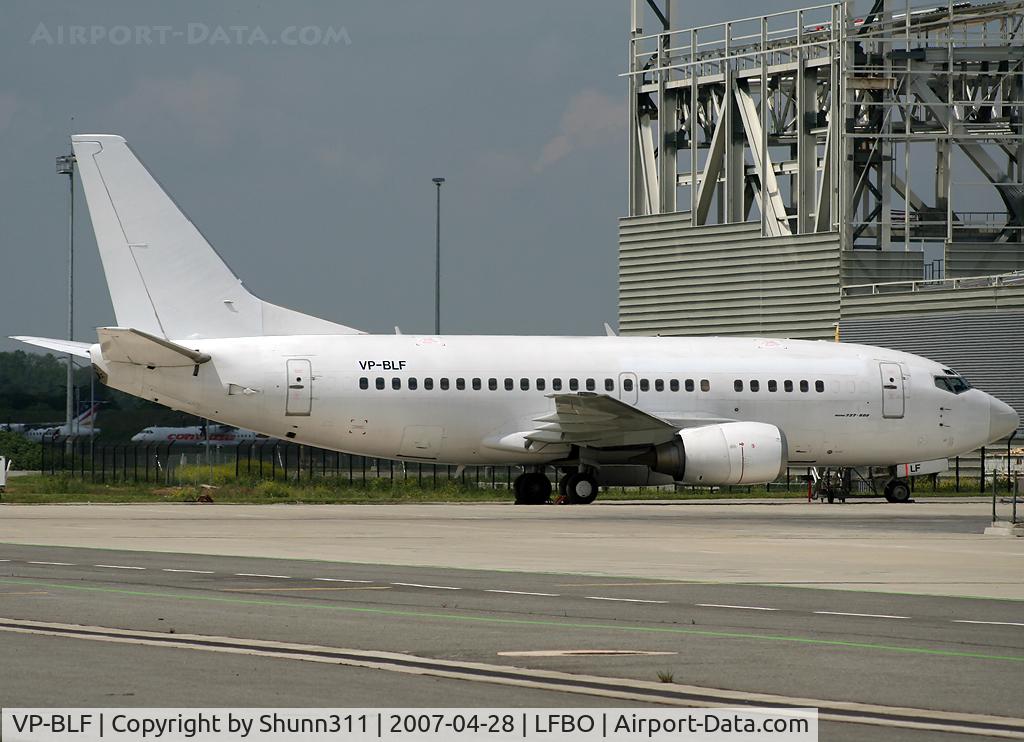 VP-BLF, 1992 Boeing 737-528 C/N 25232, Parked on the Air France facility