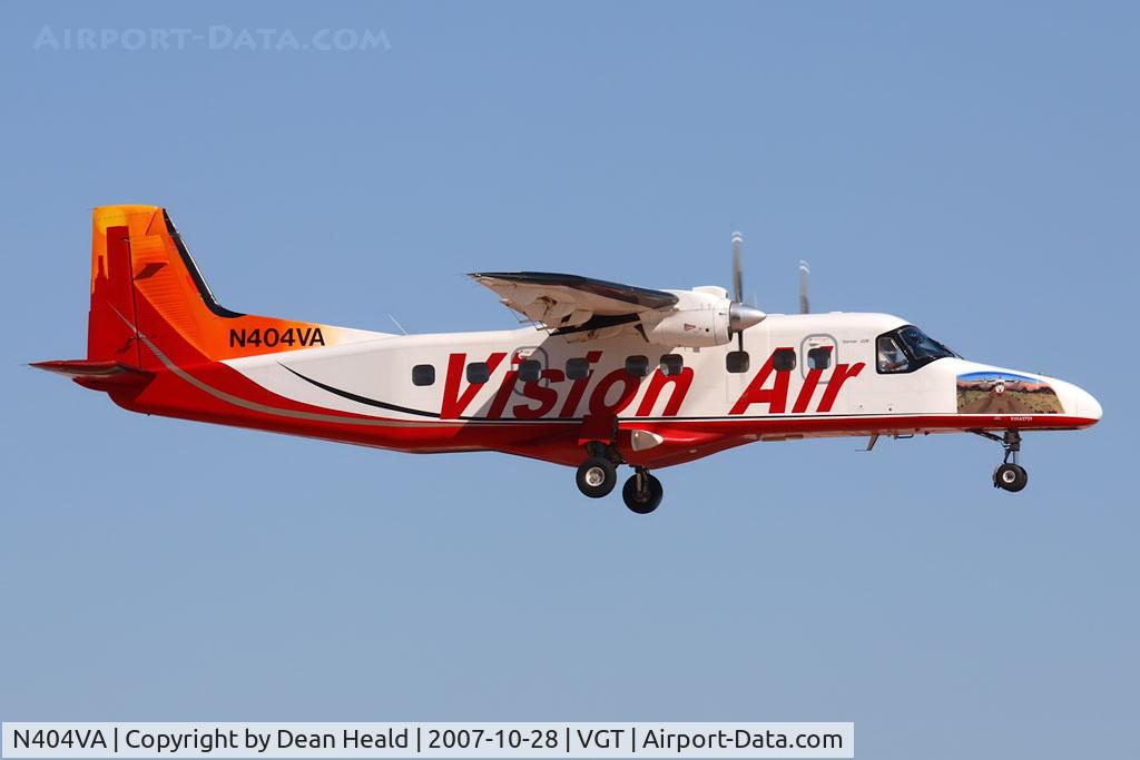 N404VA, 1987 Dornier 228-202 C/N 8120, Vision Air N404VA on short-final to RWY 12R.
