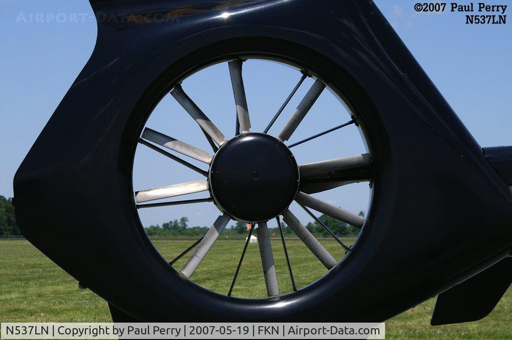 N537LN, 2004 Eurocopter EC-135P-2 C/N 0362, Closeup of the fantail