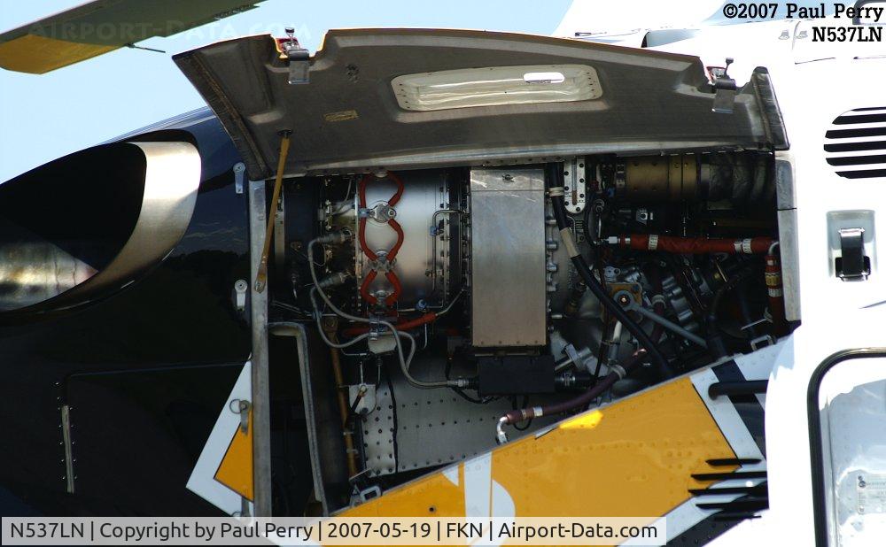 N537LN, 2004 Eurocopter EC-135P-2 C/N 0362, The starboard PW206B turboshaft