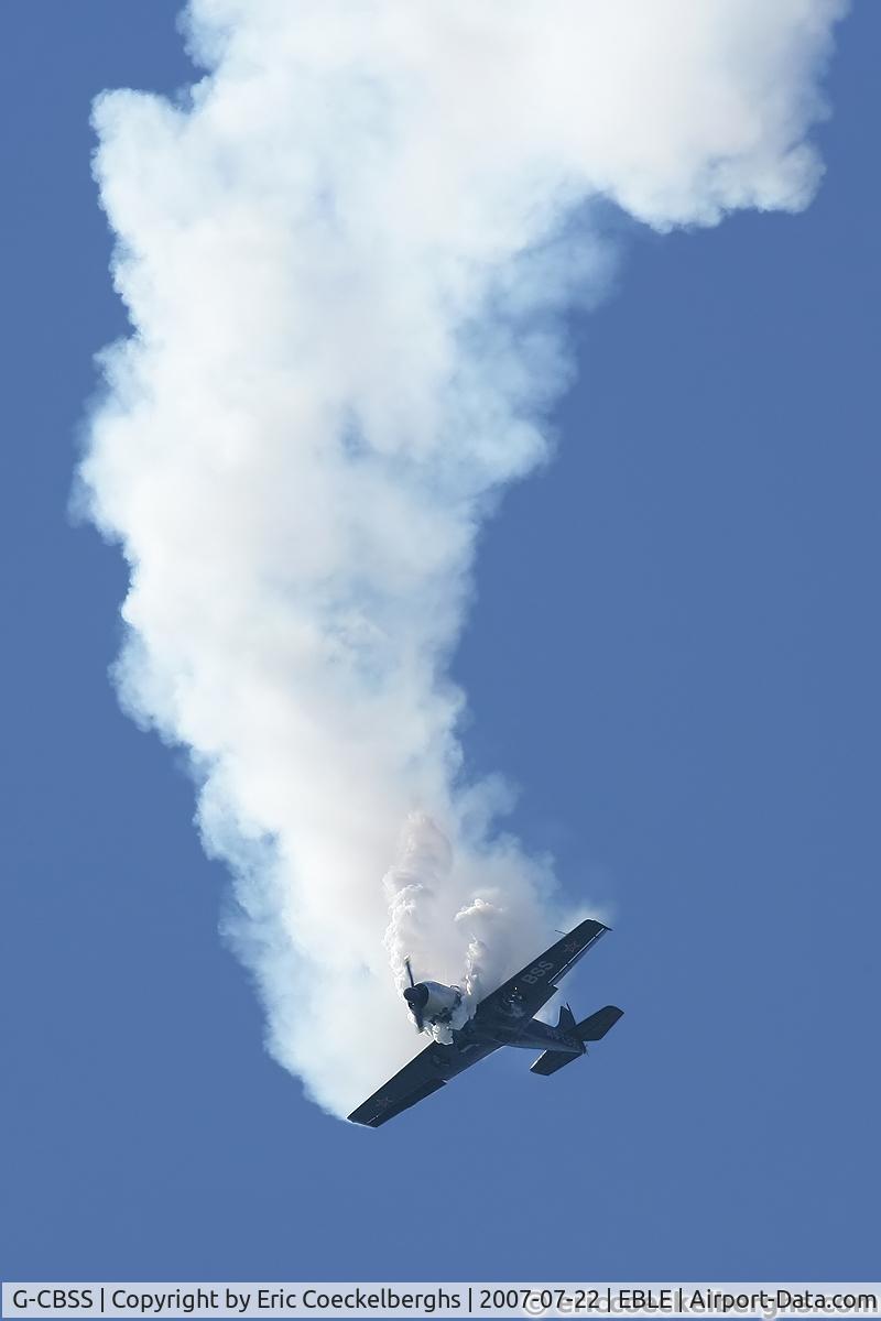 G-CBSS, 1983 Bacau Yak-52 C/N 833707, Yak 52 flat spin.