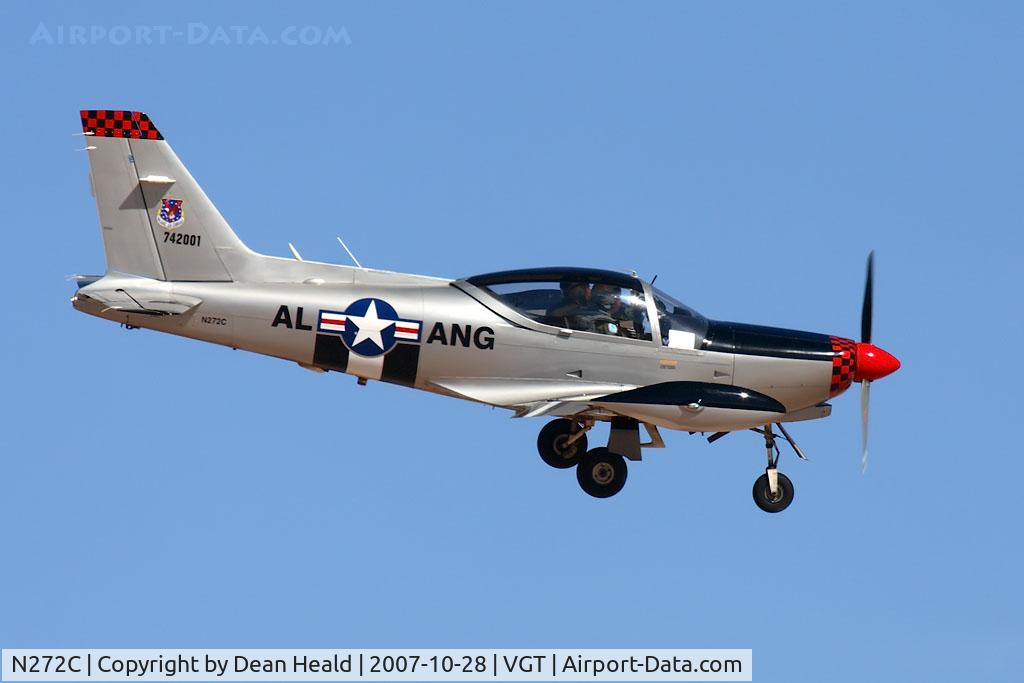 N272C, 1974 SIAI-Marchetti SF-260B C/N 20-01, N272C Inc 1974 SIAI-Marchetti SF260B N272 turning base-to-final for RWY 12R.