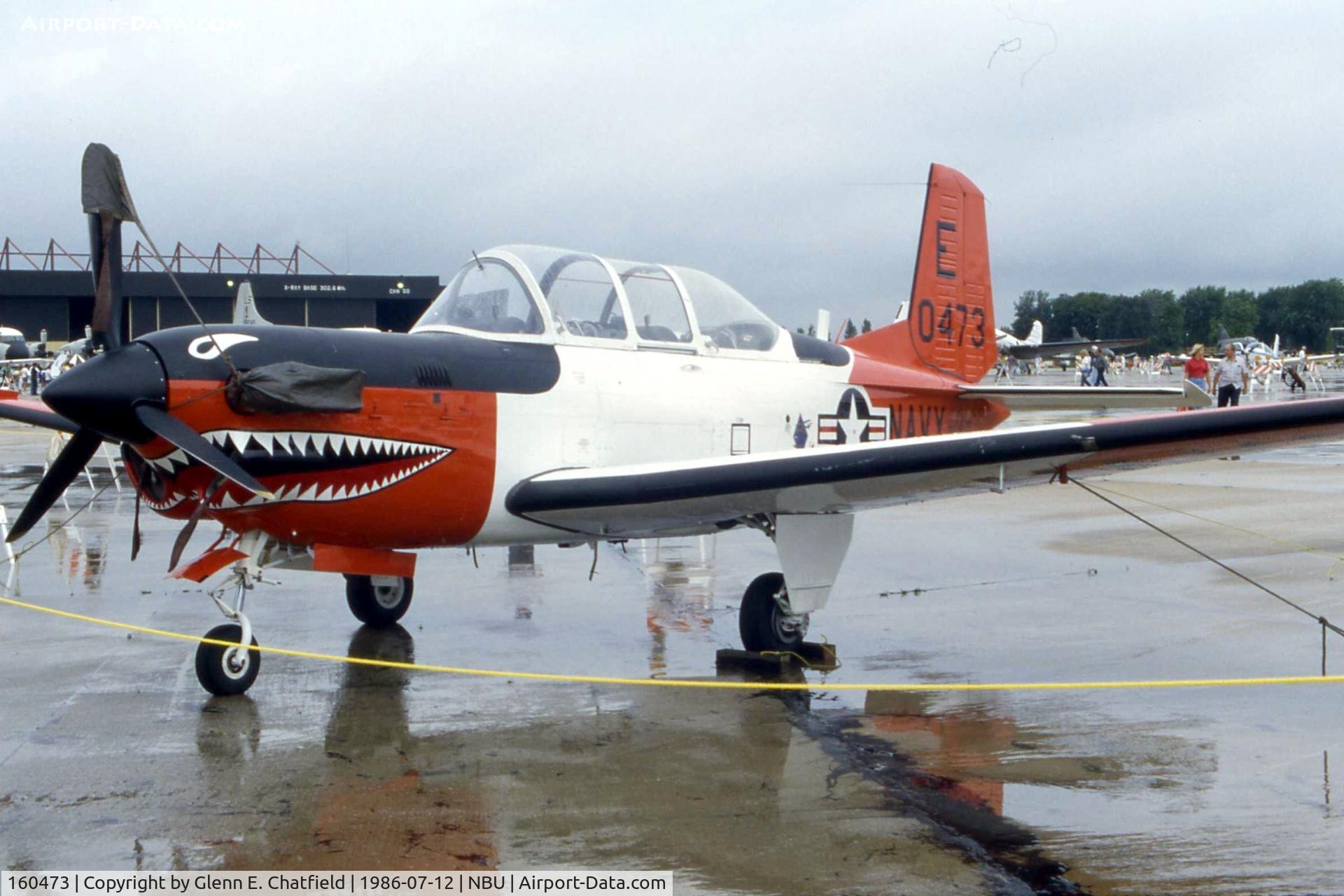 160473, Beech T-34C Turbo Mentor C/N GL-30, T-34C at the Open House
