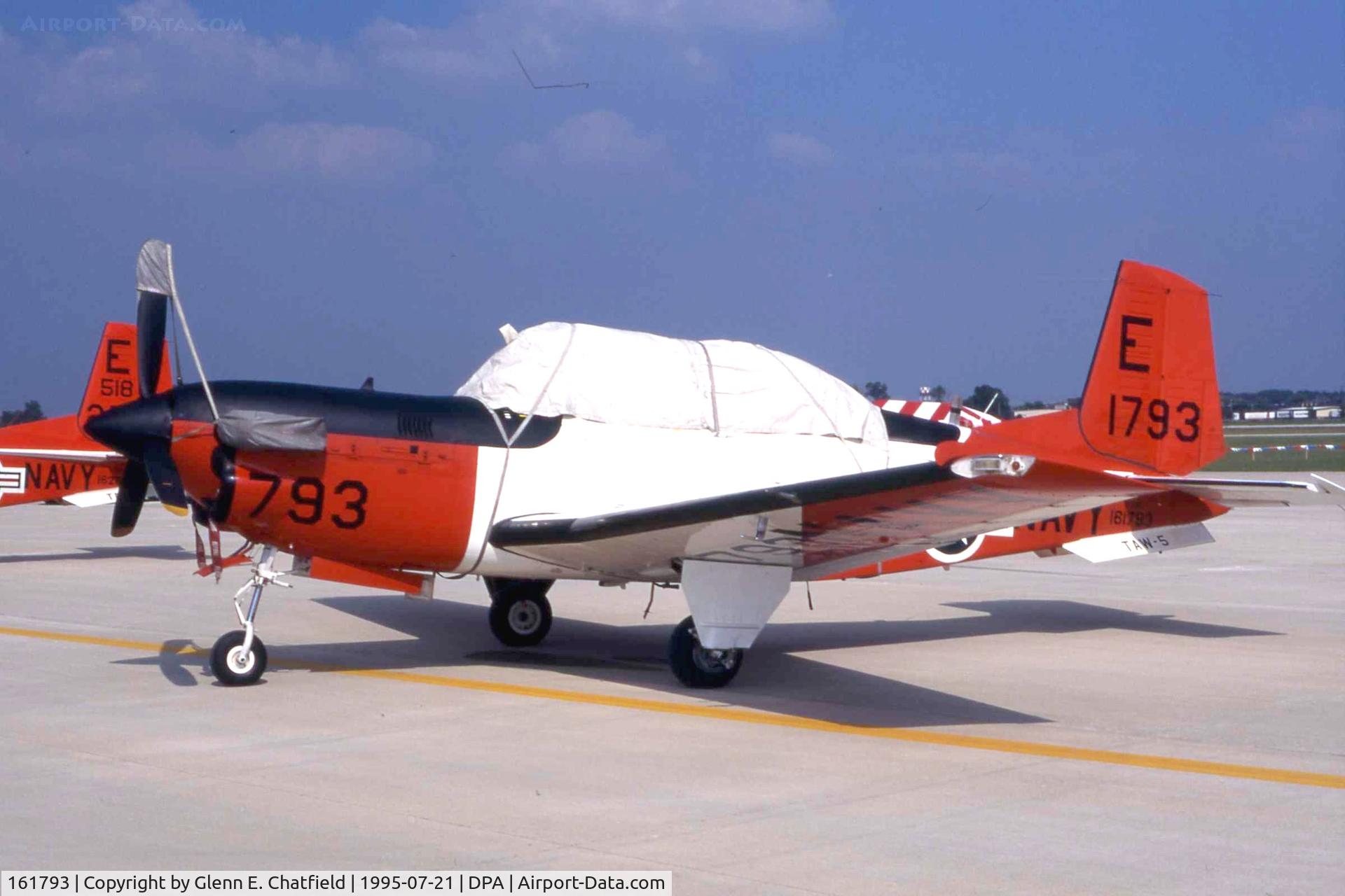 161793, Beech T-34C Turbo Mentor C/N GL-188, T-34C on display at the air show