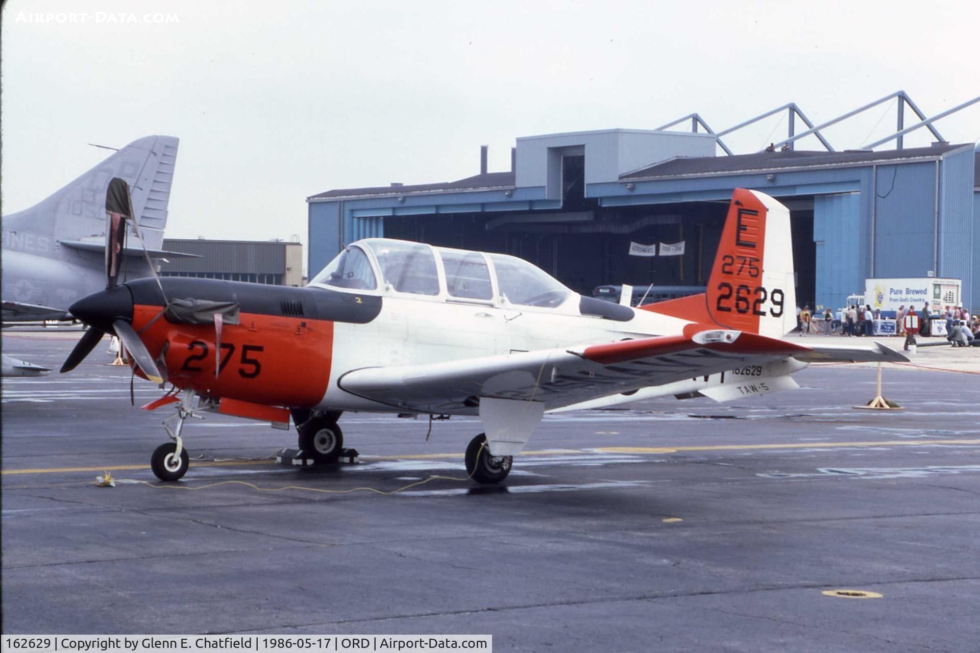 162629, Beech T-34C Mentor C/N GL-314, T-34C at the AFR/ANG open house