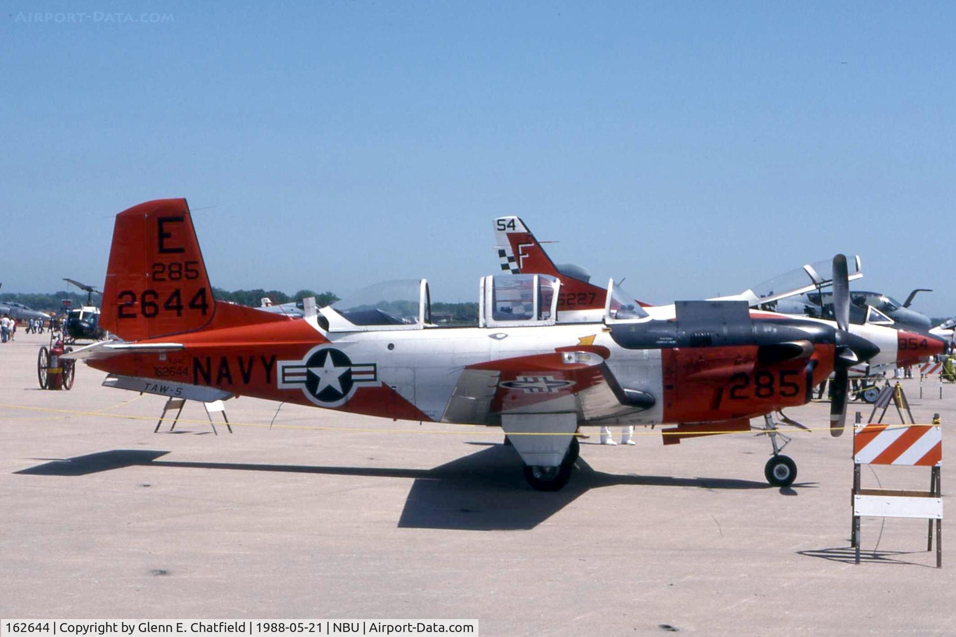 162644, Beechcraft T-34C Mentor C/N GL-329, T-34C at the Open House