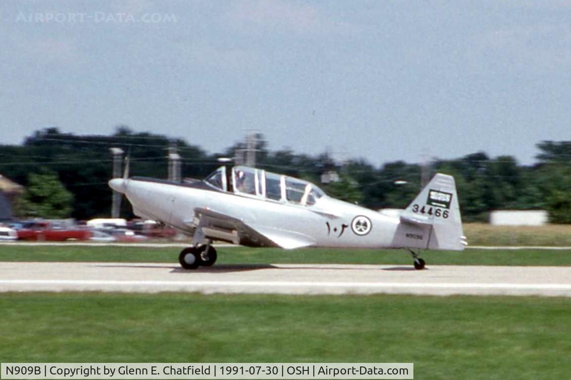 N909B, 1953 Temco T-35A Buckaroo (TE-1B) C/N TE-6016, T-35A at the EAA Fly In