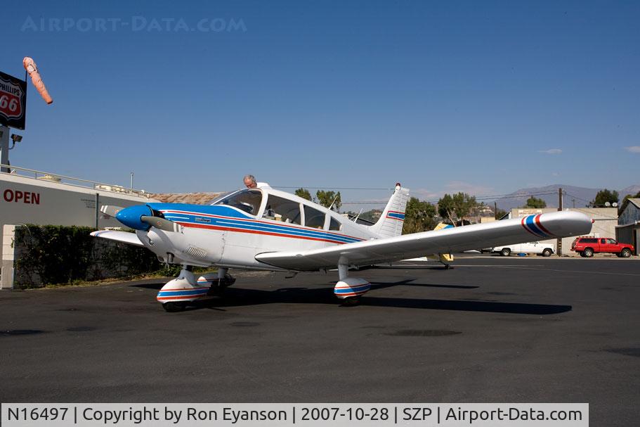 N16497, 1973 Piper PA-28-235 Cherokee Charger C/N 28-7310101, Piper