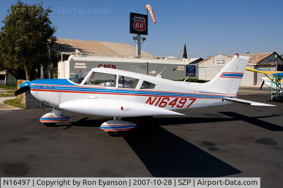 N16497, 1973 Piper PA-28-235 Cherokee Charger C/N 28-7310101, Piper