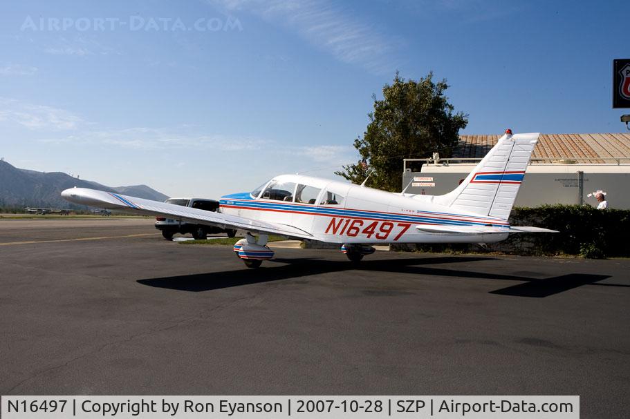 N16497, 1973 Piper PA-28-235 Cherokee Charger C/N 28-7310101, Piper