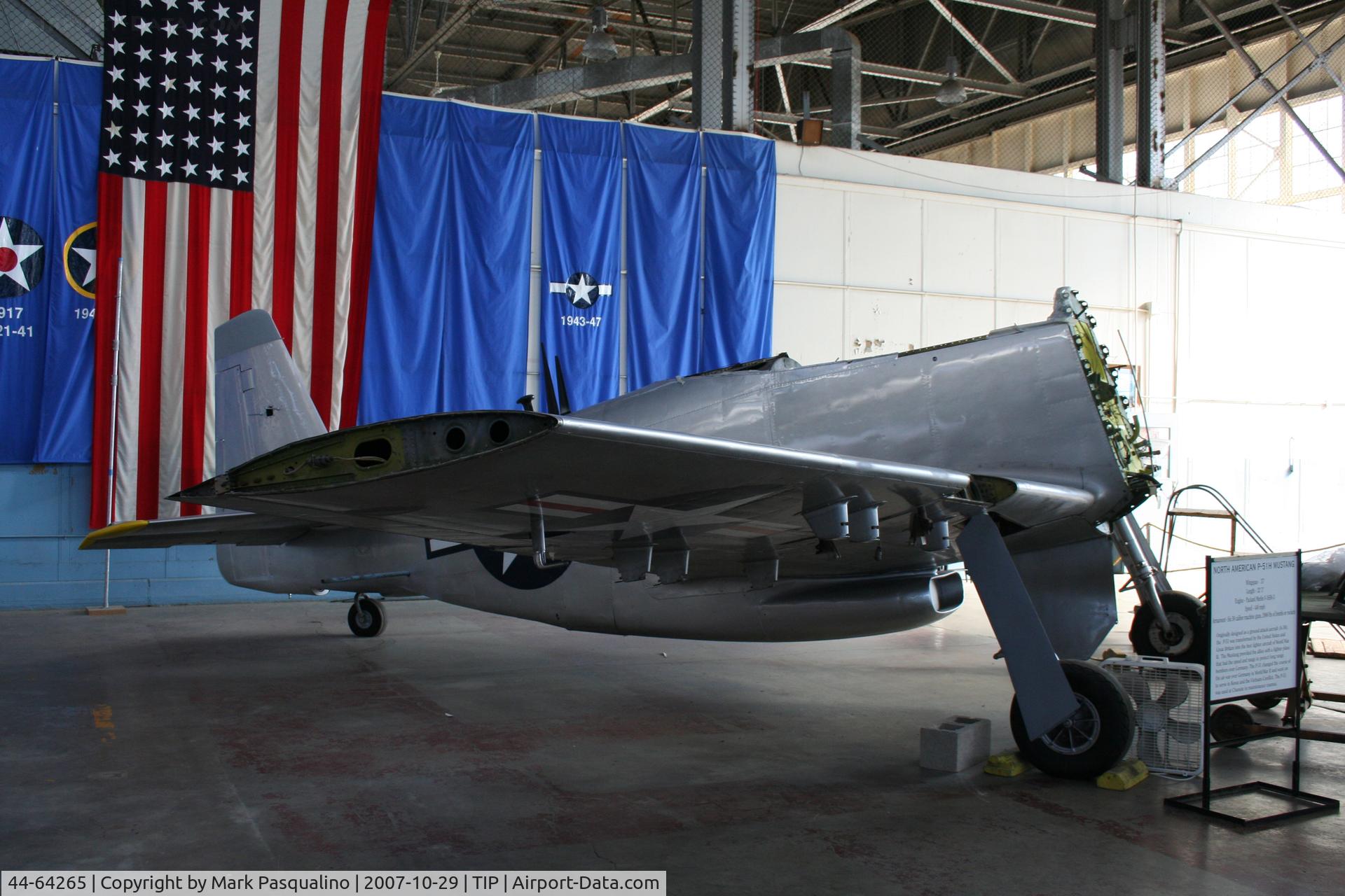 44-64265, 1944 North American P-51H Mustang C/N 126-37691, North American P-51H