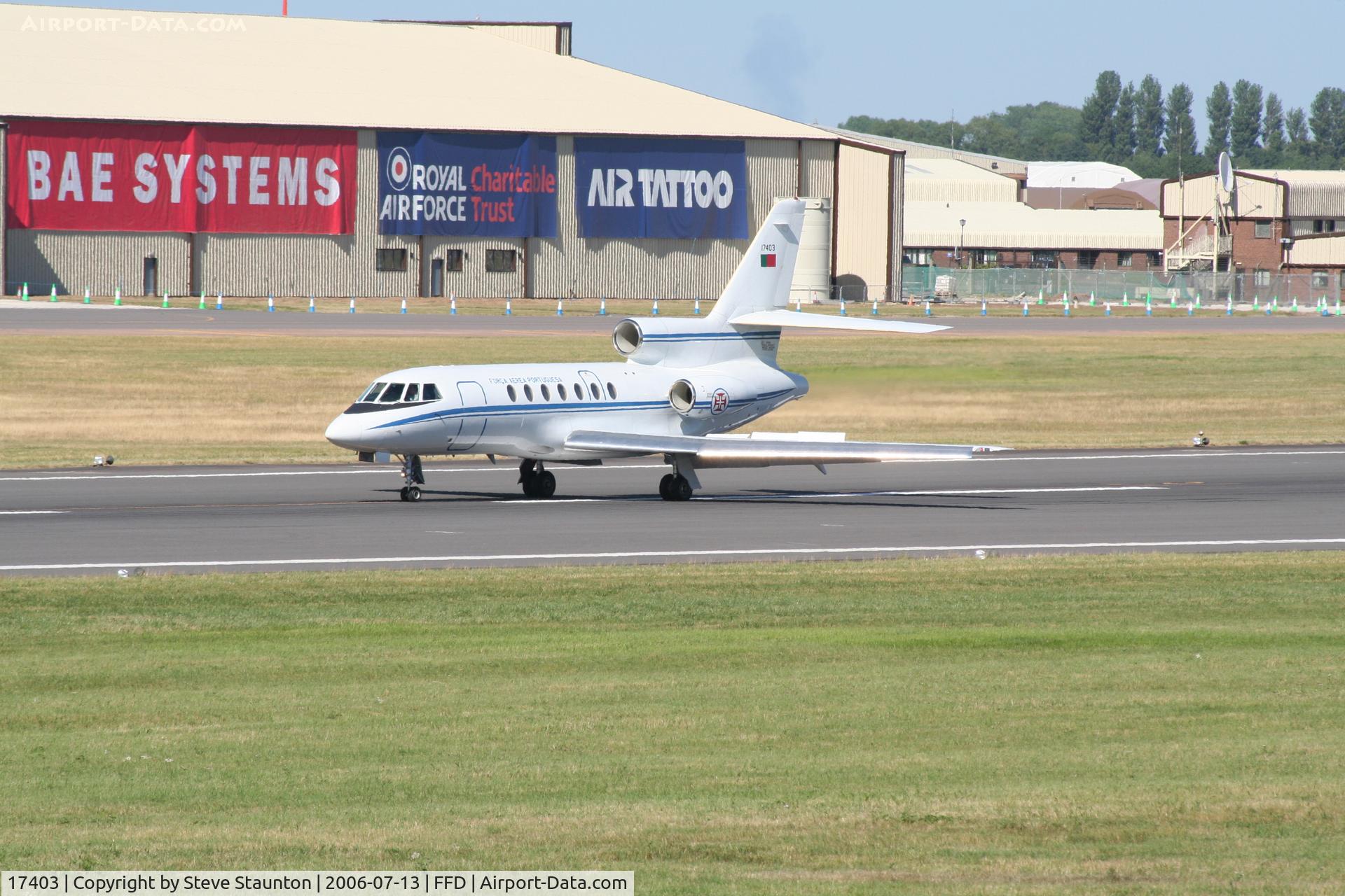 17403, 1990 Dassault Falcon 50 C/N 221, Royal International Air Tattoo 2006
