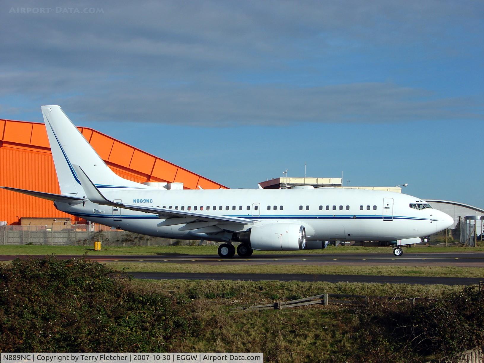 N889NC, 1999 Boeing 737-7AV C/N 30070, Boeing 737BBJ