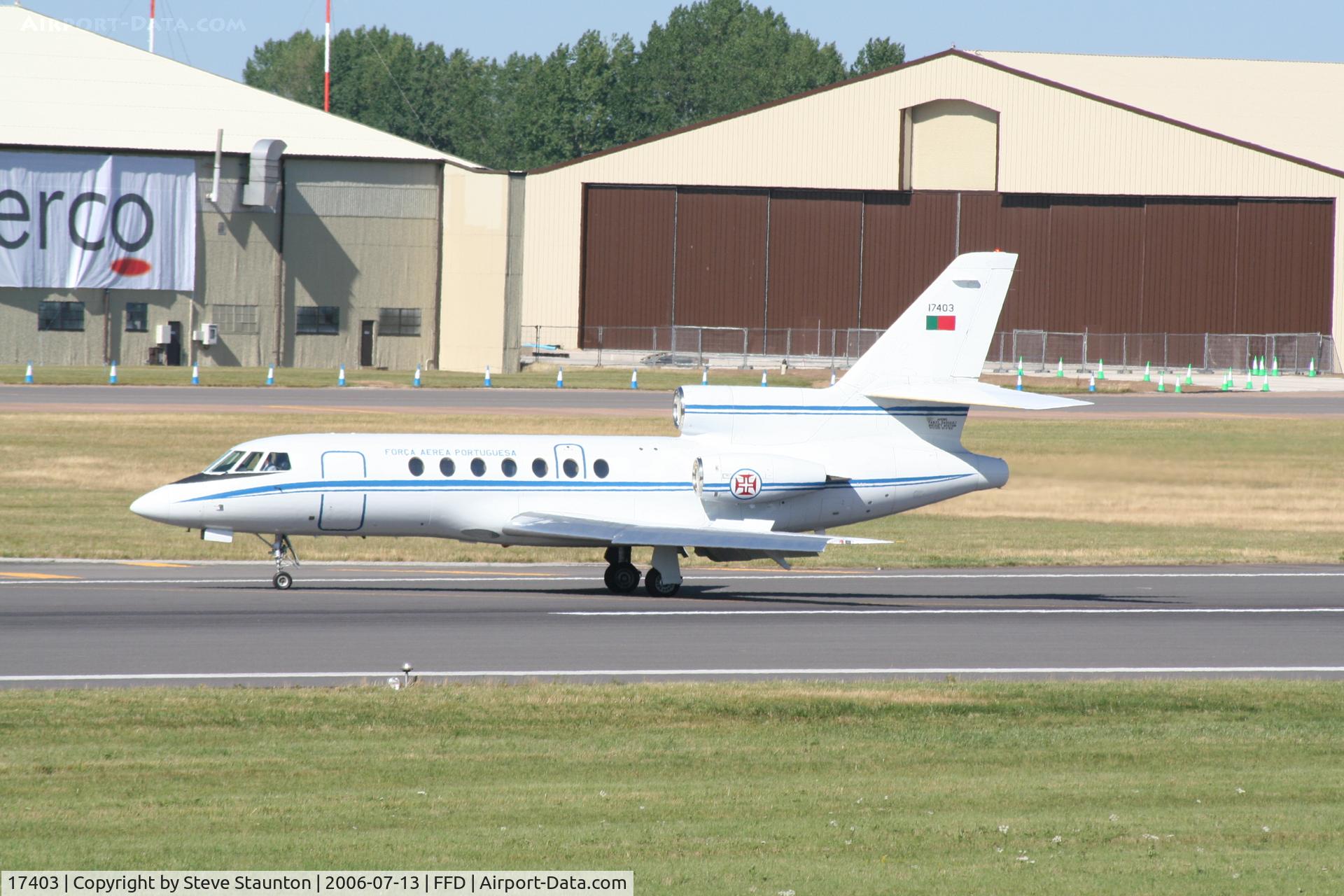 17403, 1990 Dassault Falcon 50 C/N 221, Royal International Air Tattoo 2006