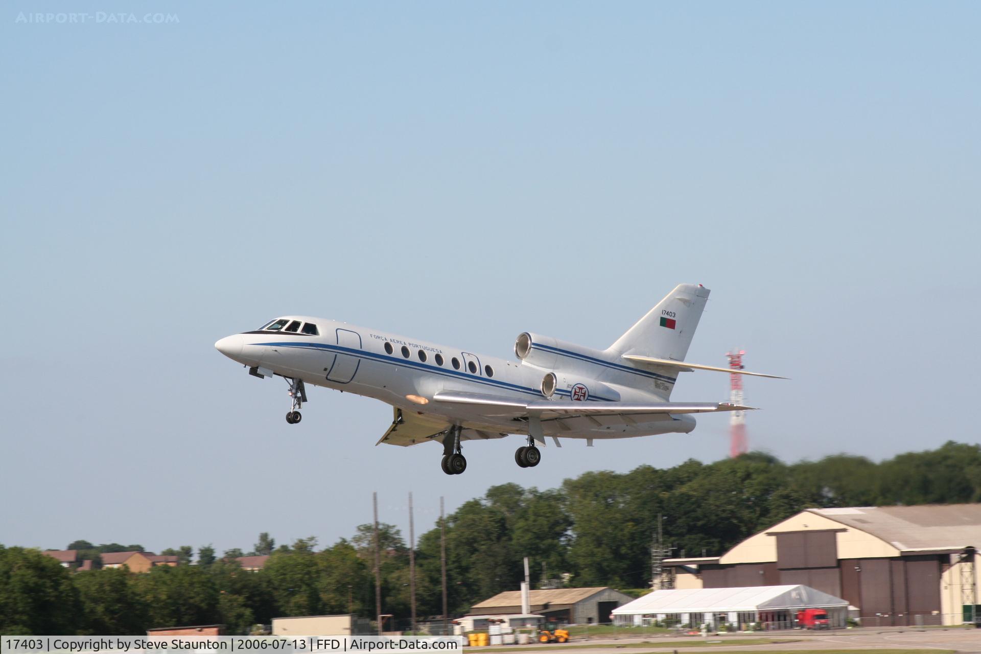 17403, 1990 Dassault Falcon 50 C/N 221, Royal International Air Tattoo 2006