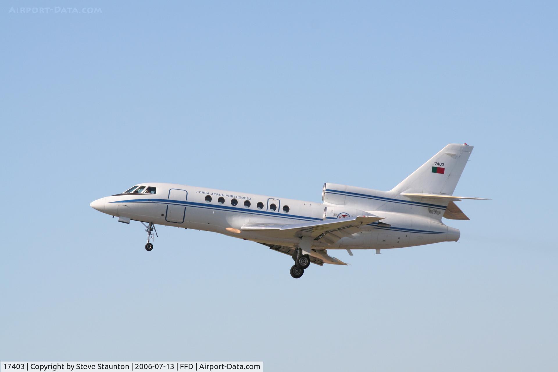 17403, 1990 Dassault Falcon 50 C/N 221, Royal International Air Tattoo 2006