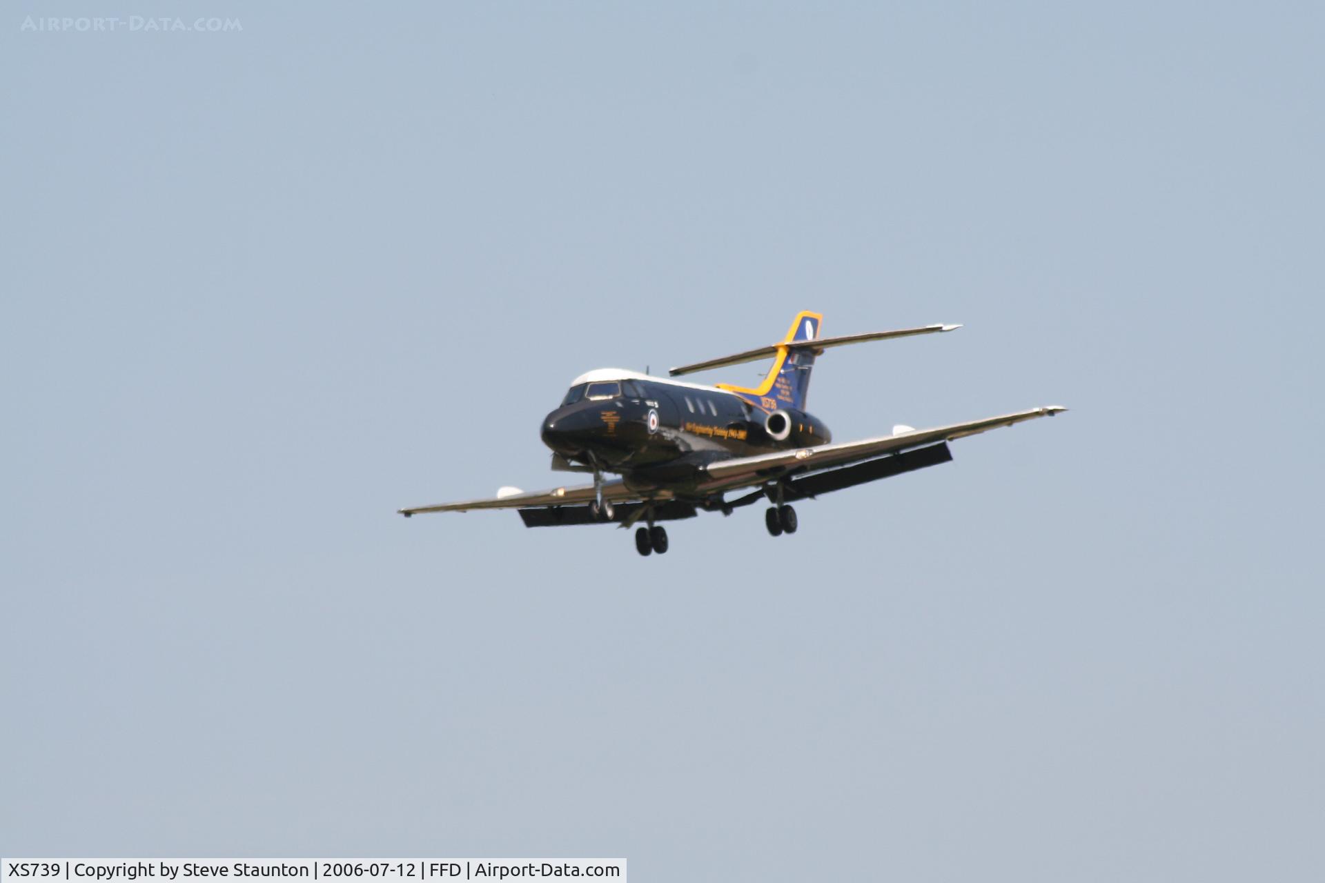 XS739, 1966 Hawker Siddeley HS.125 Dominie T.1 C/N 25081, Royal International Air Tattoo 2006