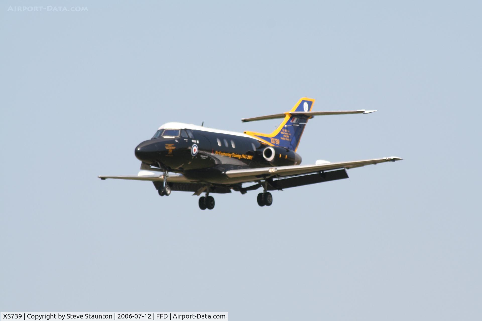 XS739, 1966 Hawker Siddeley HS.125 Dominie T.1 C/N 25081, Royal International Air Tattoo 2006