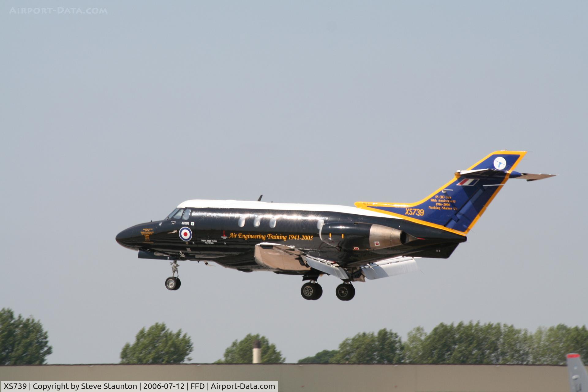 XS739, 1966 Hawker Siddeley HS.125 Dominie T.1 C/N 25081, Royal International Air Tattoo 2006
