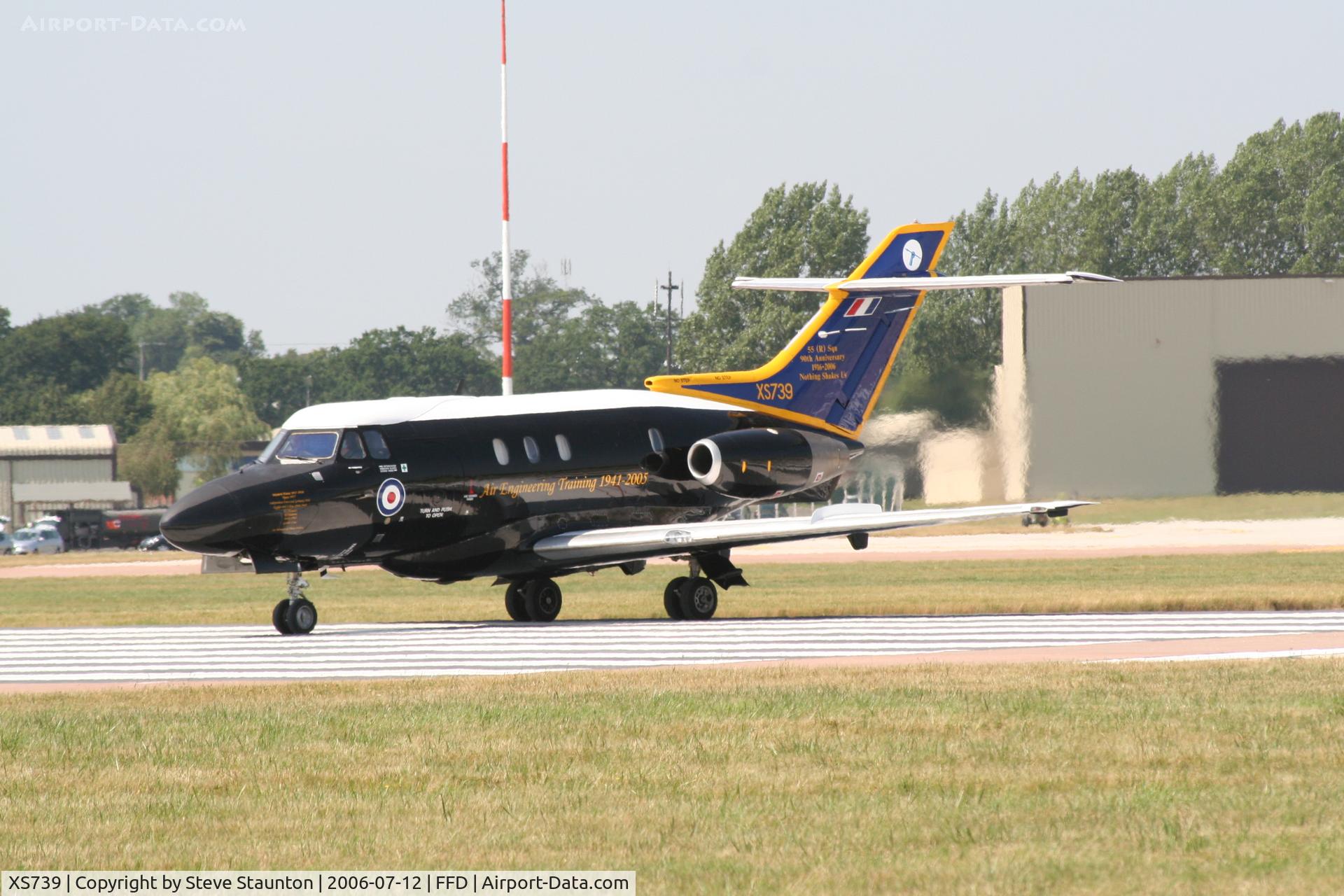 XS739, 1966 Hawker Siddeley HS.125 Dominie T.1 C/N 25081, Royal International Air Tattoo 2006