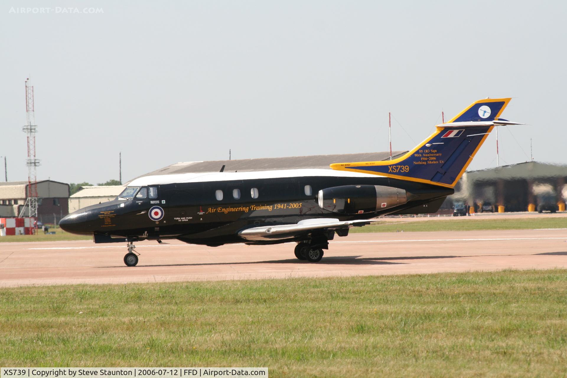 XS739, 1966 Hawker Siddeley HS.125 Dominie T.1 C/N 25081, Royal International Air Tattoo 2006