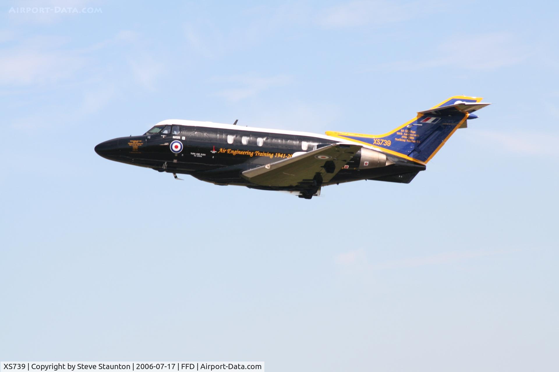 XS739, 1966 Hawker Siddeley HS.125 Dominie T.1 C/N 25081, Royal International Air Tattoo 2006