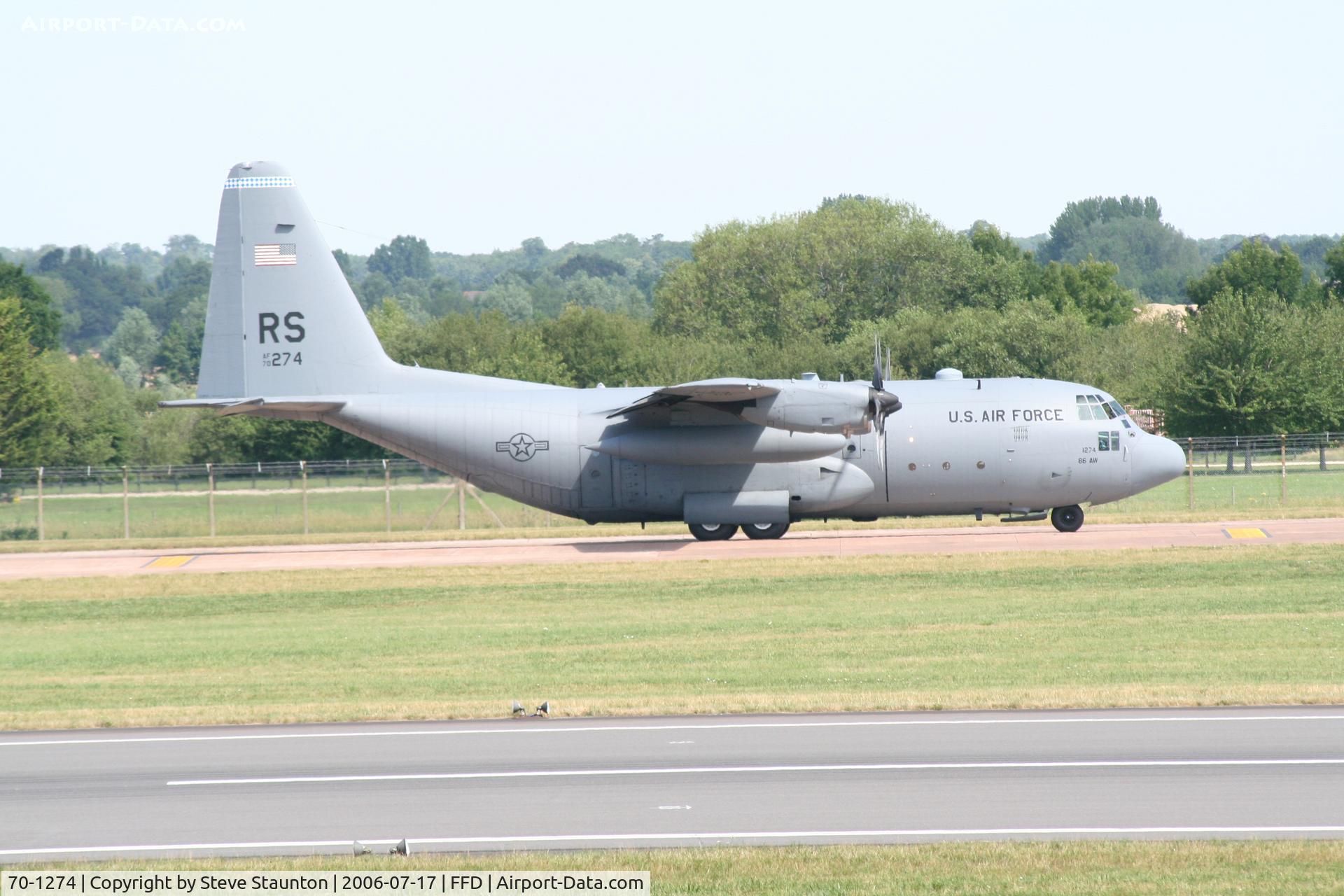 70-1274, 1970 Lockheed C-130E Hercules C/N 382-4429, Royal International Air Tattoo 2006