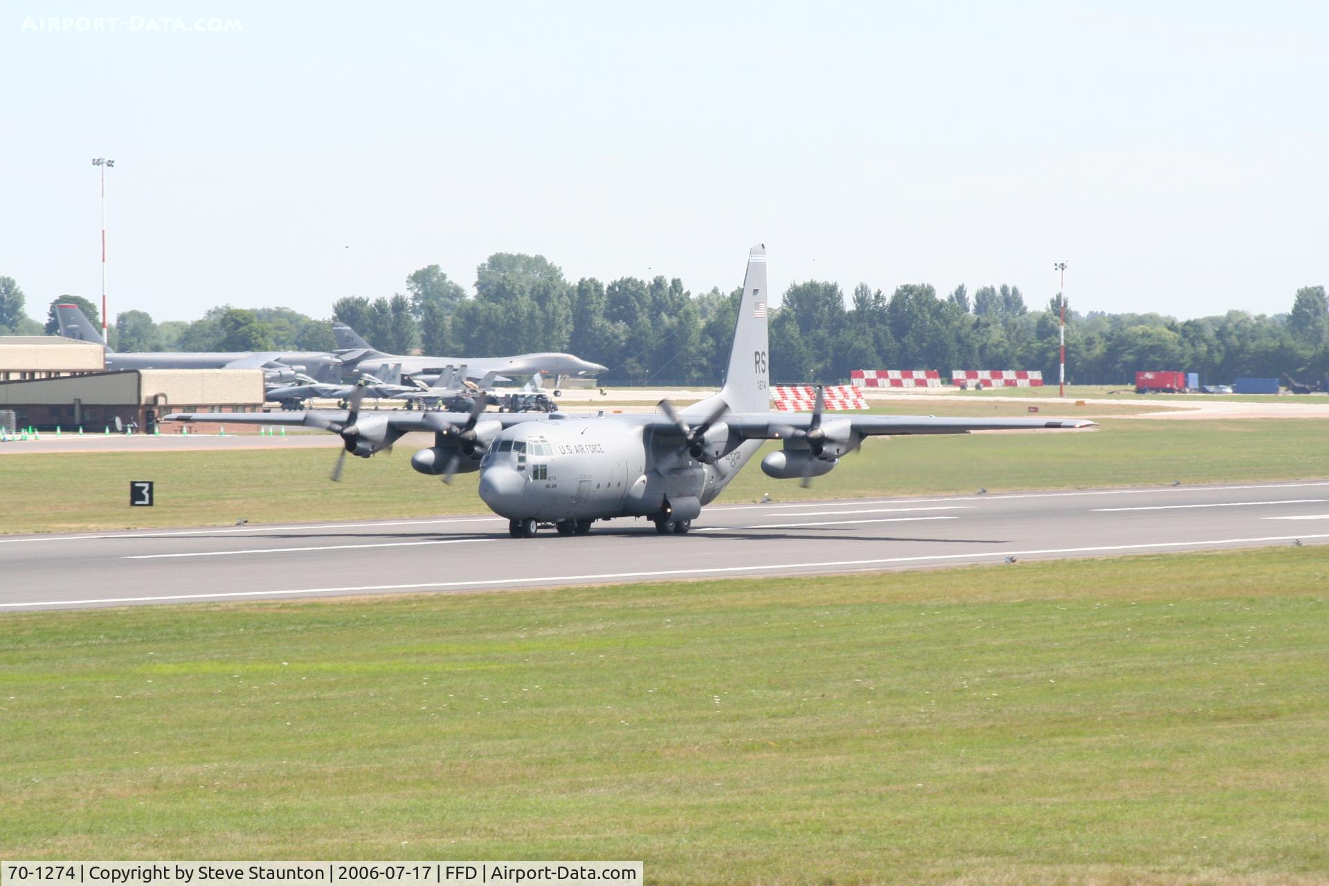 70-1274, 1970 Lockheed C-130E Hercules C/N 382-4429, Royal International Air Tattoo 2006