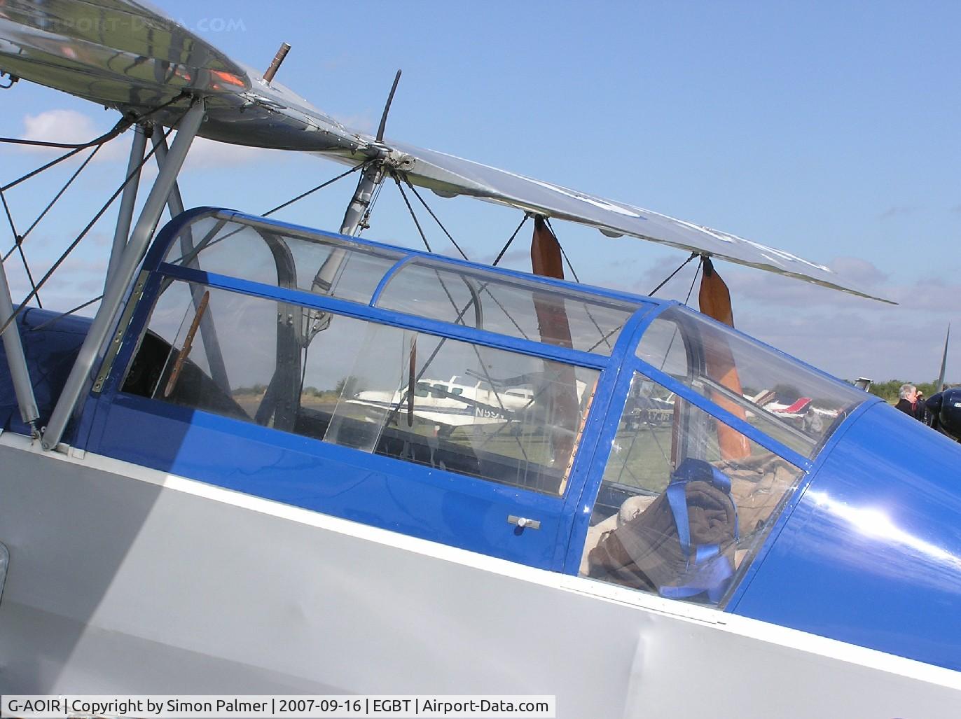 G-AOIR, 1943 Thruxton Jackaroo C/N 82882, Close up of the 
