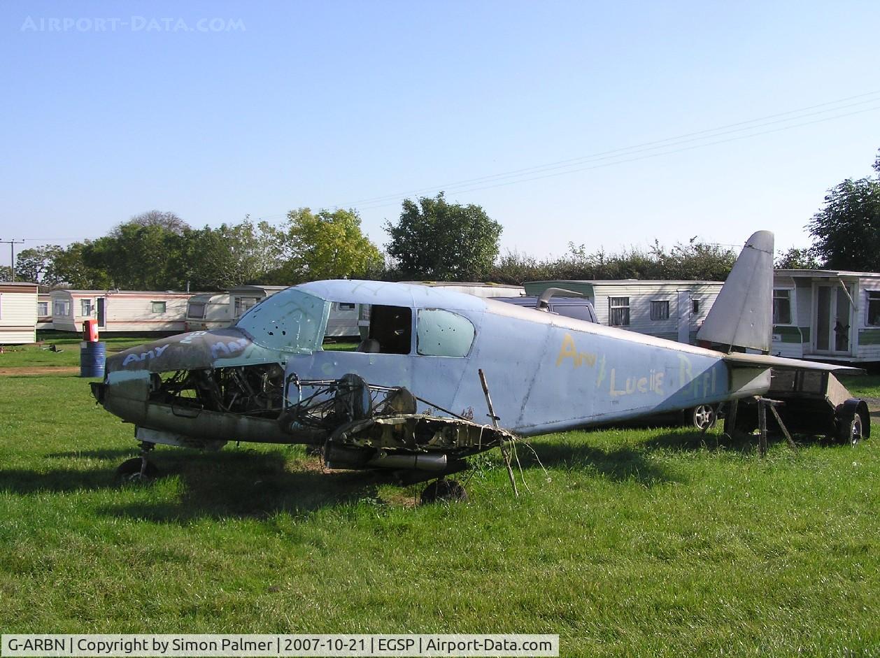 G-ARBN, 1958 Piper PA-23-160 Apache C/N 23-1385, This once was a Piper Apache
